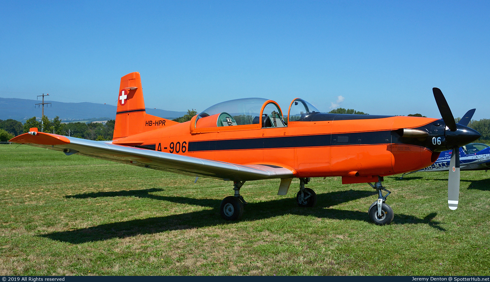 Photo of HB-HPR - Pilatus PC-7 operated by FMPA Fondation pour le Maintien, du Patrimoine Aéronautique