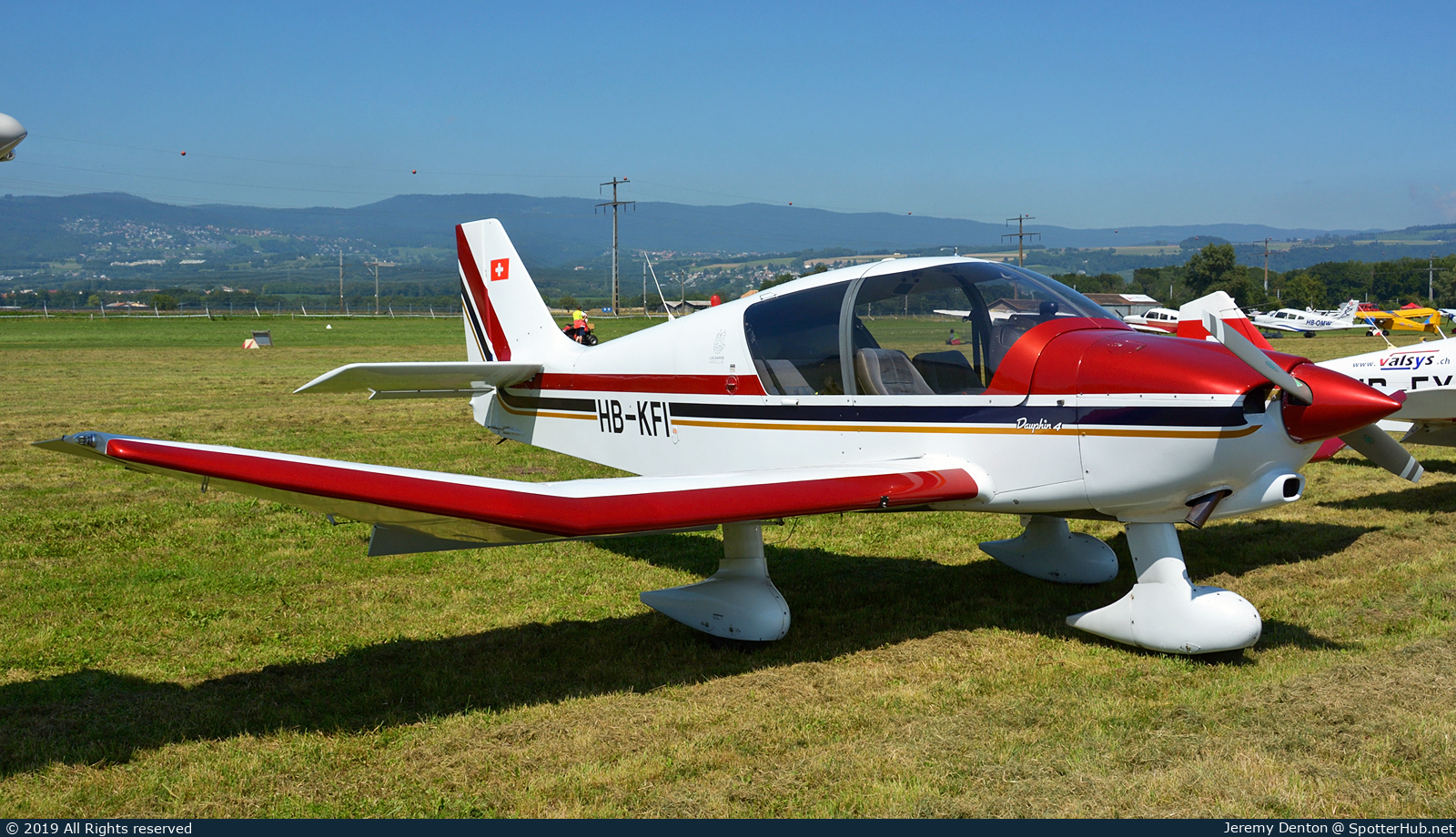 Photo of HB-KFI - Robin DR400/140B Dauphin 4 operated by Lausanne Aeroclub