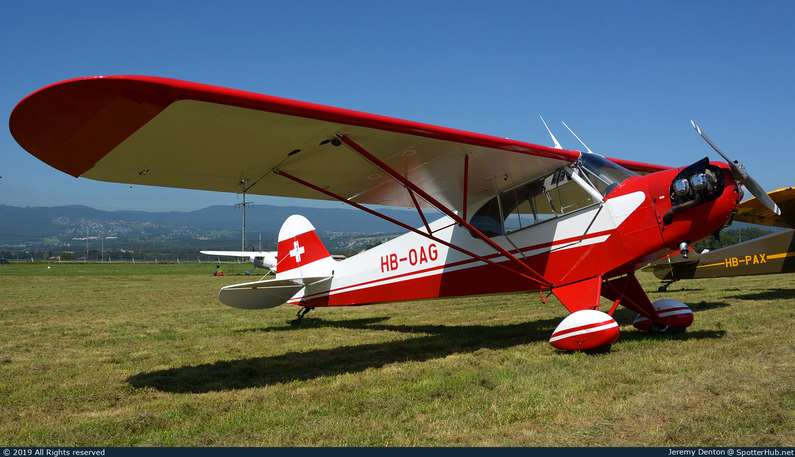 Photo of HB-OAG - Piper J-3C-65 Cub operated by Motorfluggruppe Langenthal