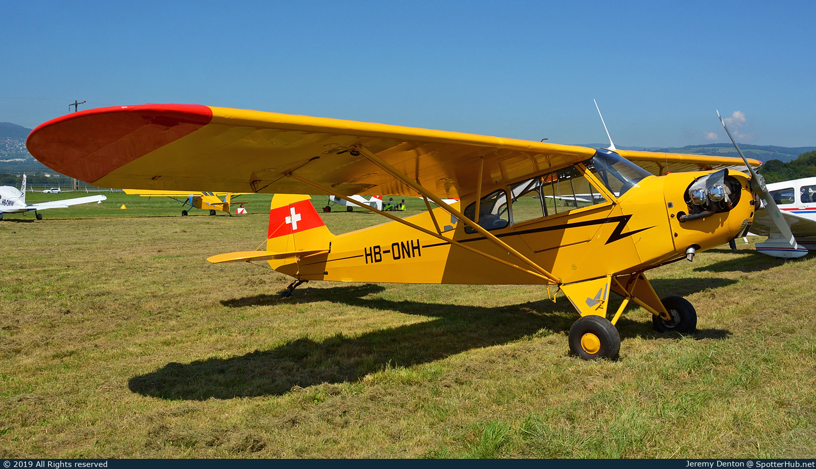 Photo of HB-ONH - Piper J-3C-65 Cub operated by Groupe de Vol à Moteur du Chablais