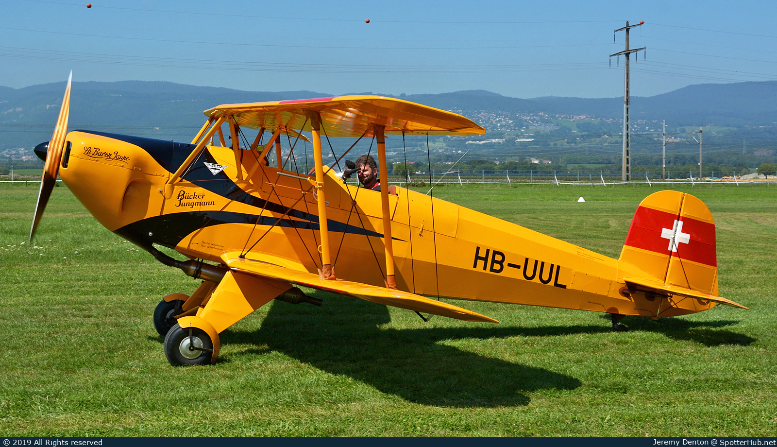 Photo of HB-UUL - Bücker Bü 131APM Jungmann operated by Private