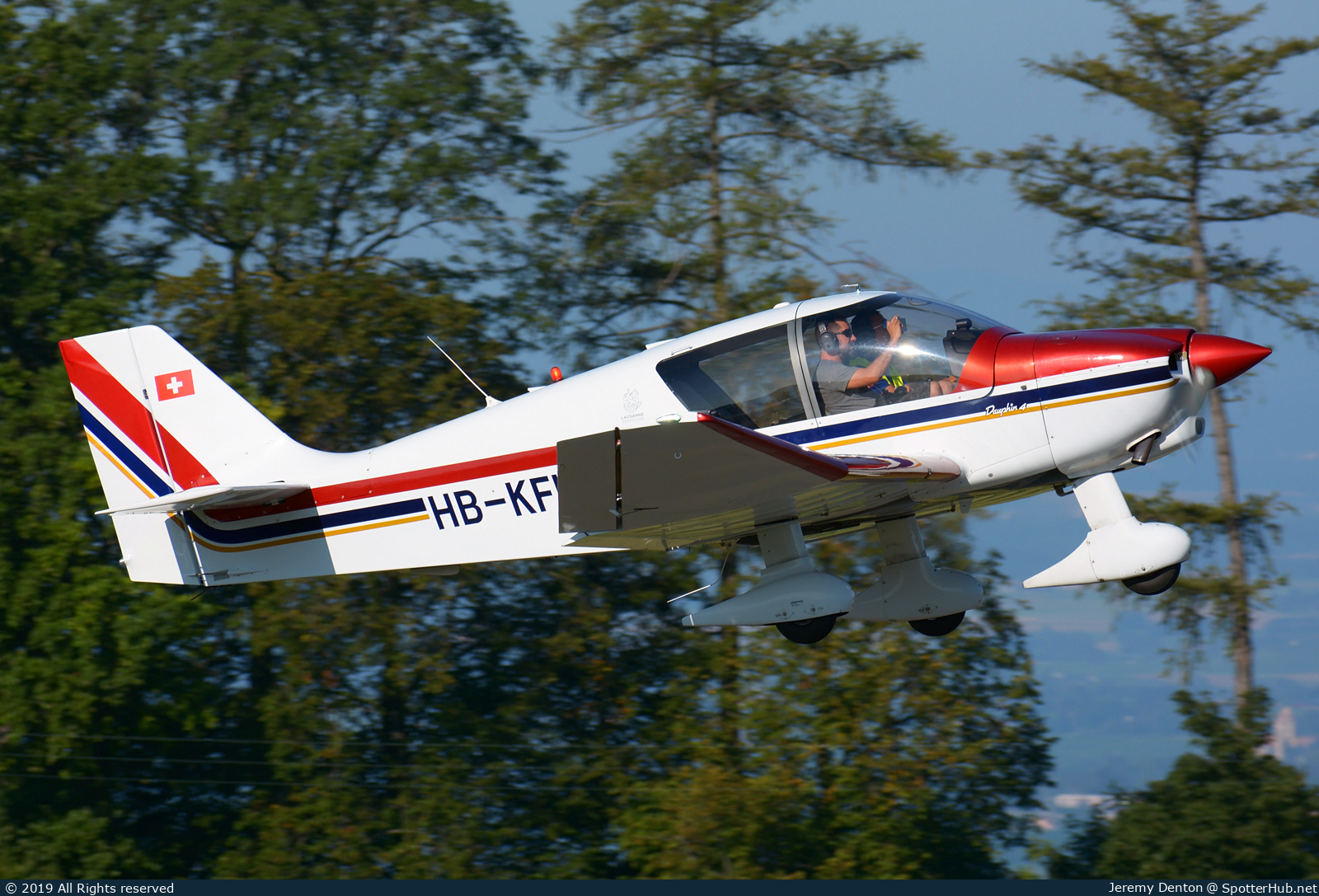 Photo of HB-KFI - Robin DR400/140B Dauphin 4 operated by Lausanne Aeroclub