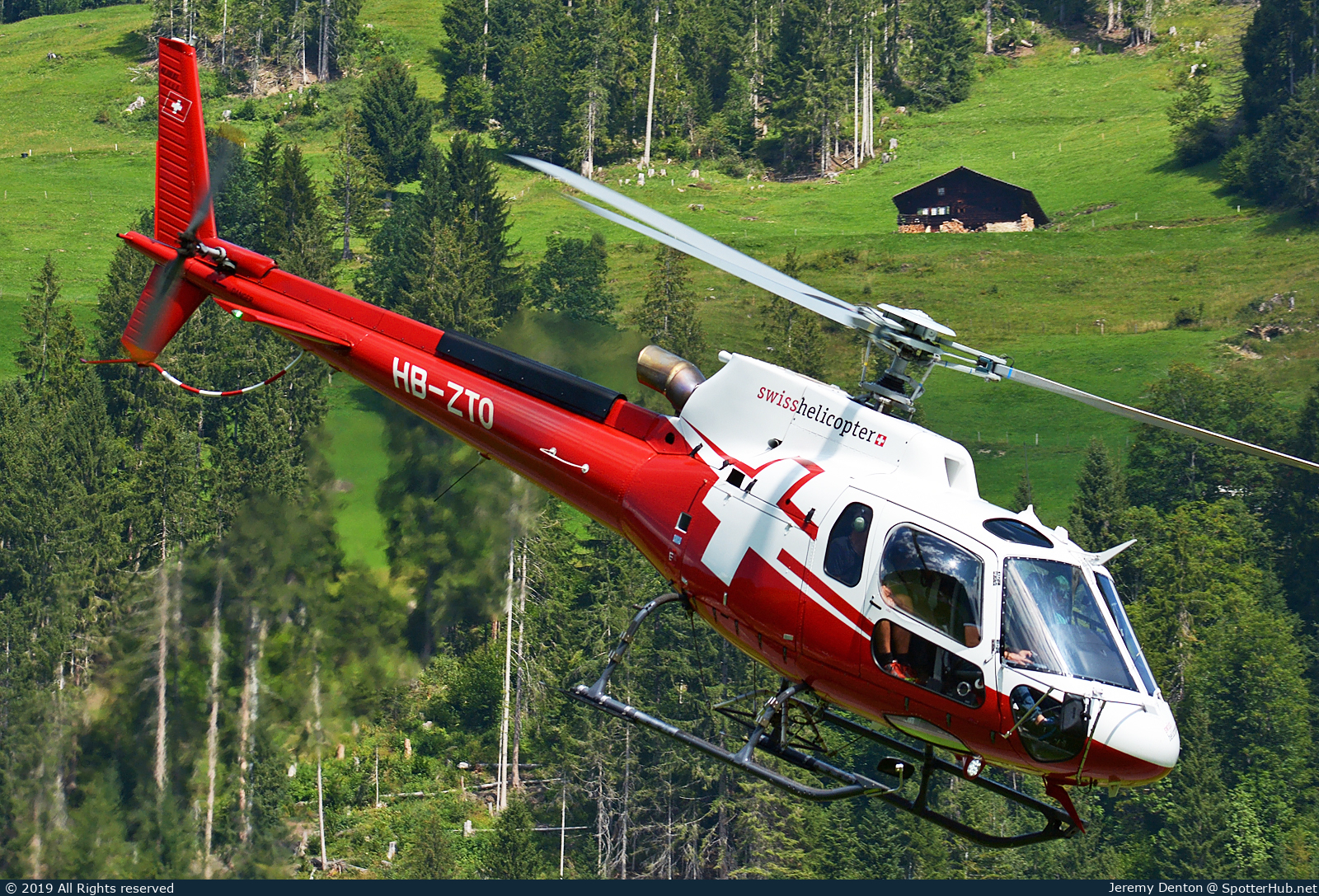 Photo of HB-ZTO - Airbus Helicopters H125 operated by Swiss Helicopter