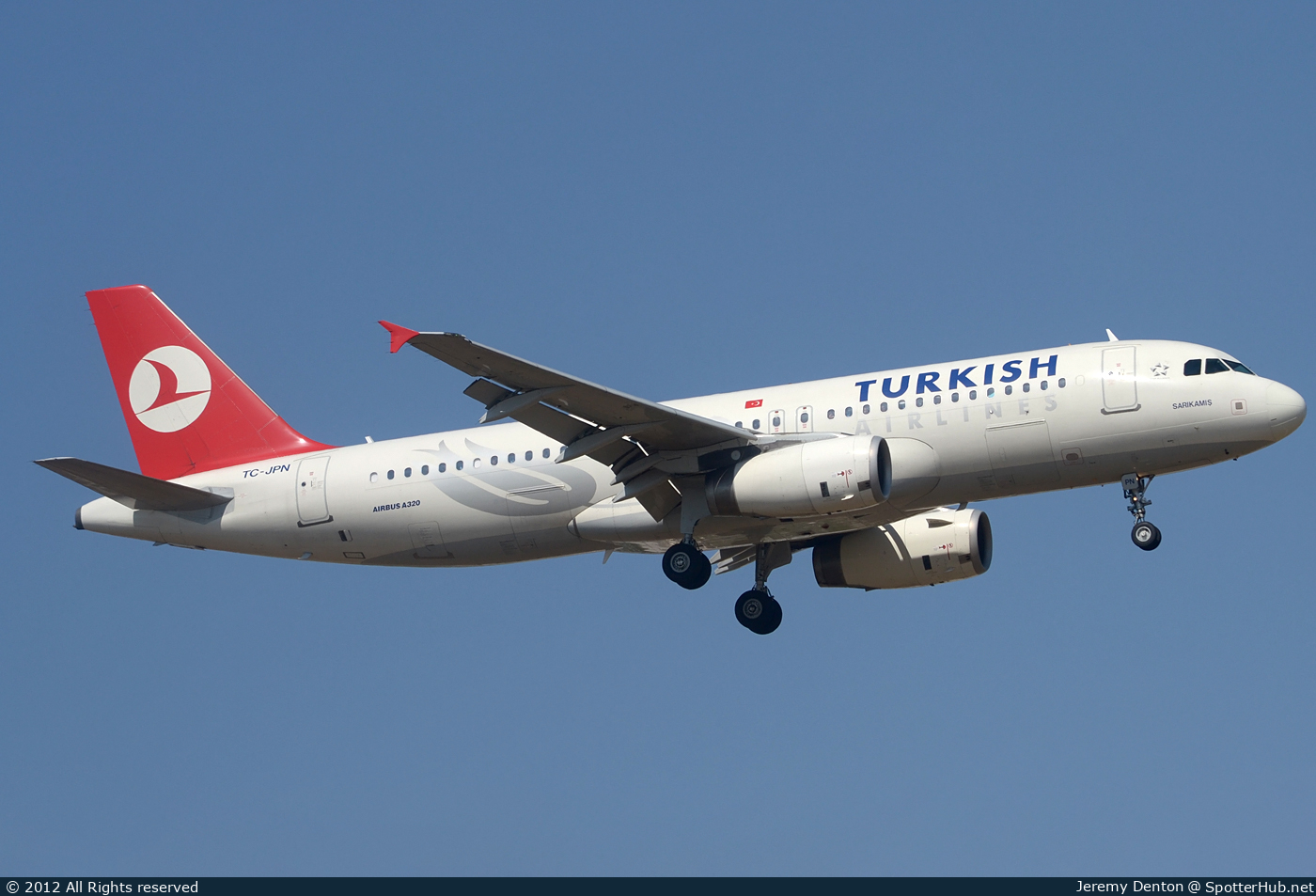 Photo of TC-JPN - Airbus A320-232 operated by Turkish Airlines
