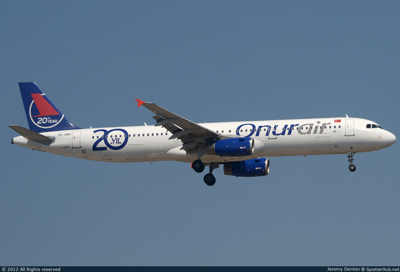 Photo of TC-OBJ - Airbus A321-231 operated by Onur Air