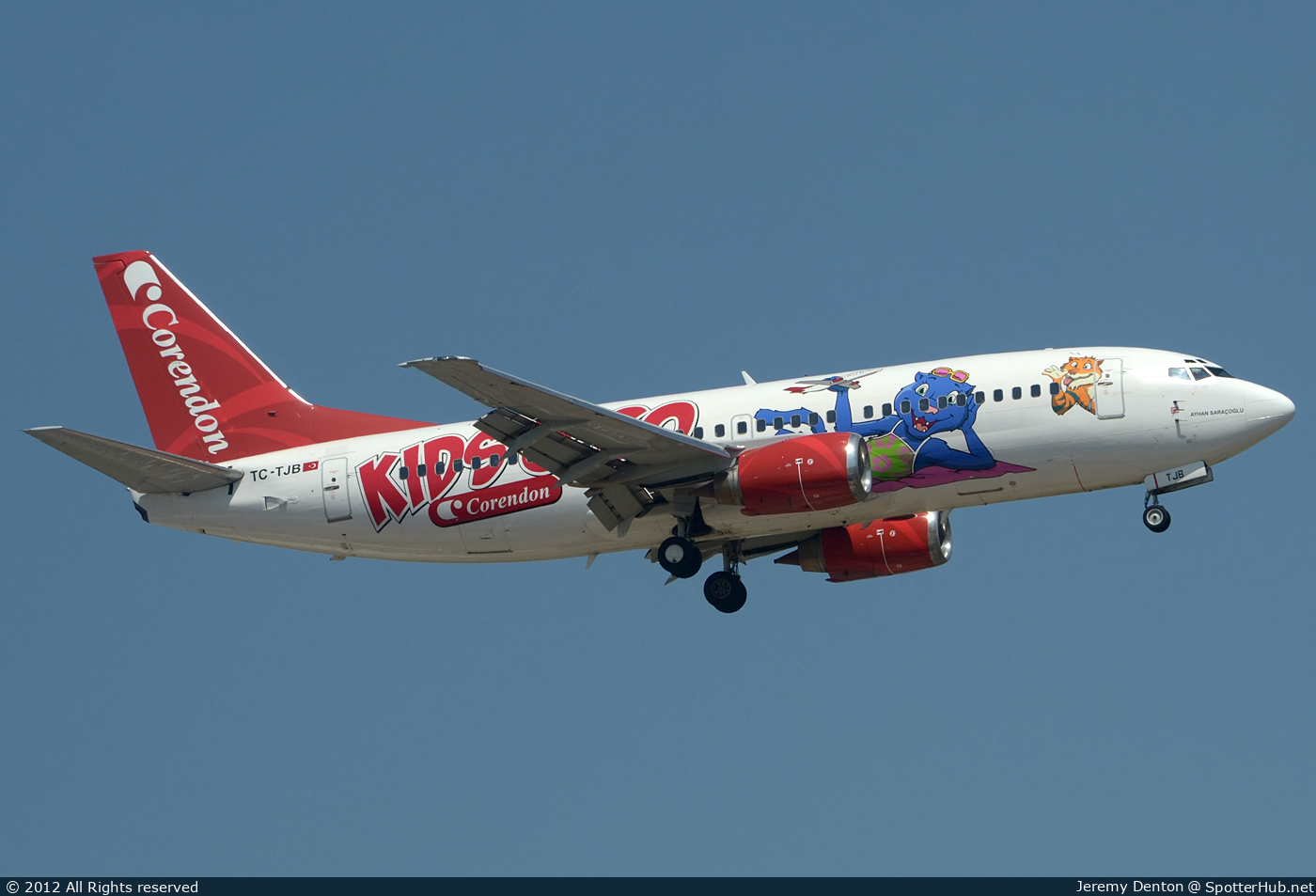 Photo of TC-TJB - Boeing 737-3Q8 operated by Corendon Airlines
