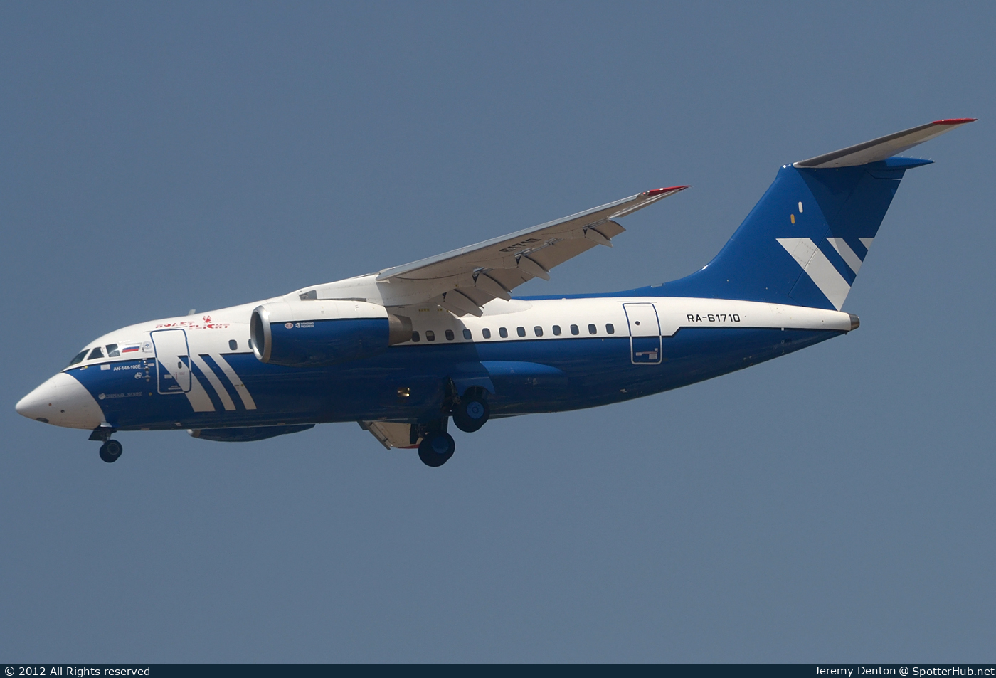 Photo of RA-61710 - Antonov An-148-100E operated by Polet Flight