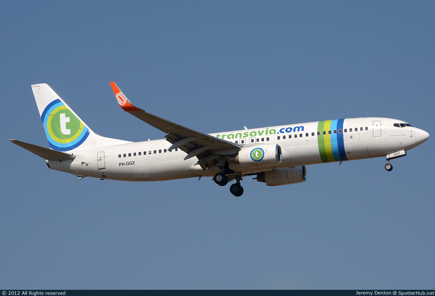 Photo of PH-GGZ - Boeing 737-8EH operated by Transavia