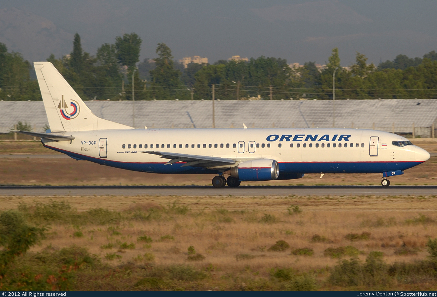 Photo of VP-BGP - Boeing 737-4Y0 operated by Orenair