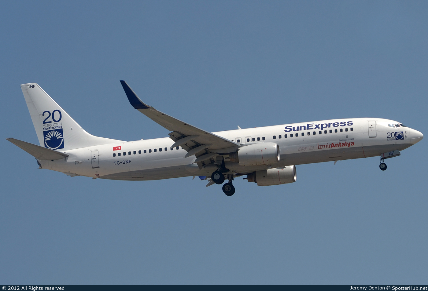 Photo of TC-SNF - Boeing 737-8HC operated by SunExpress