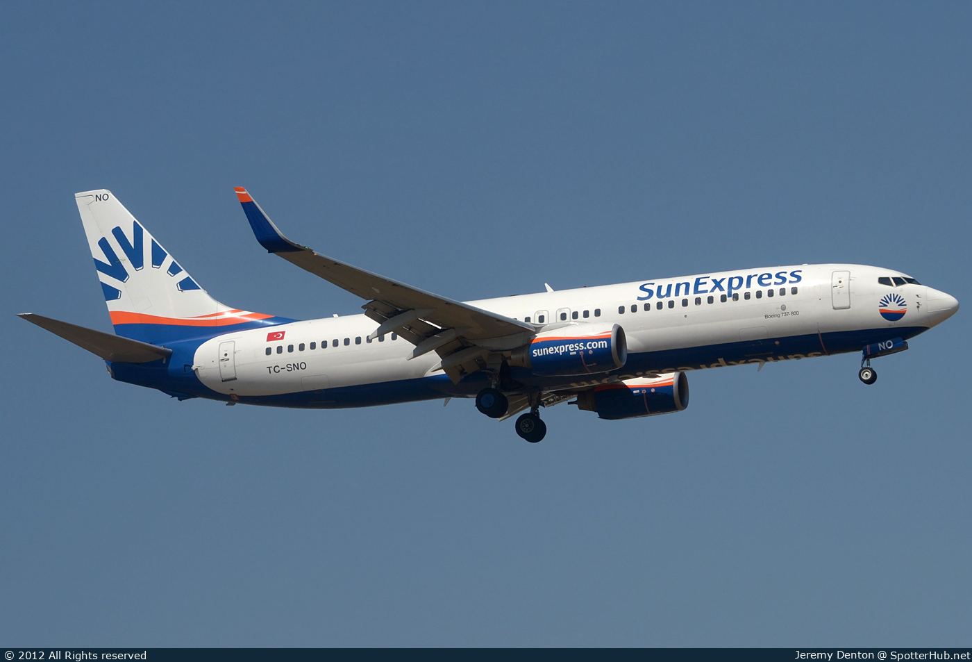 Photo of TC-SNO - Boeing 737-8HC operated by SunExpress
