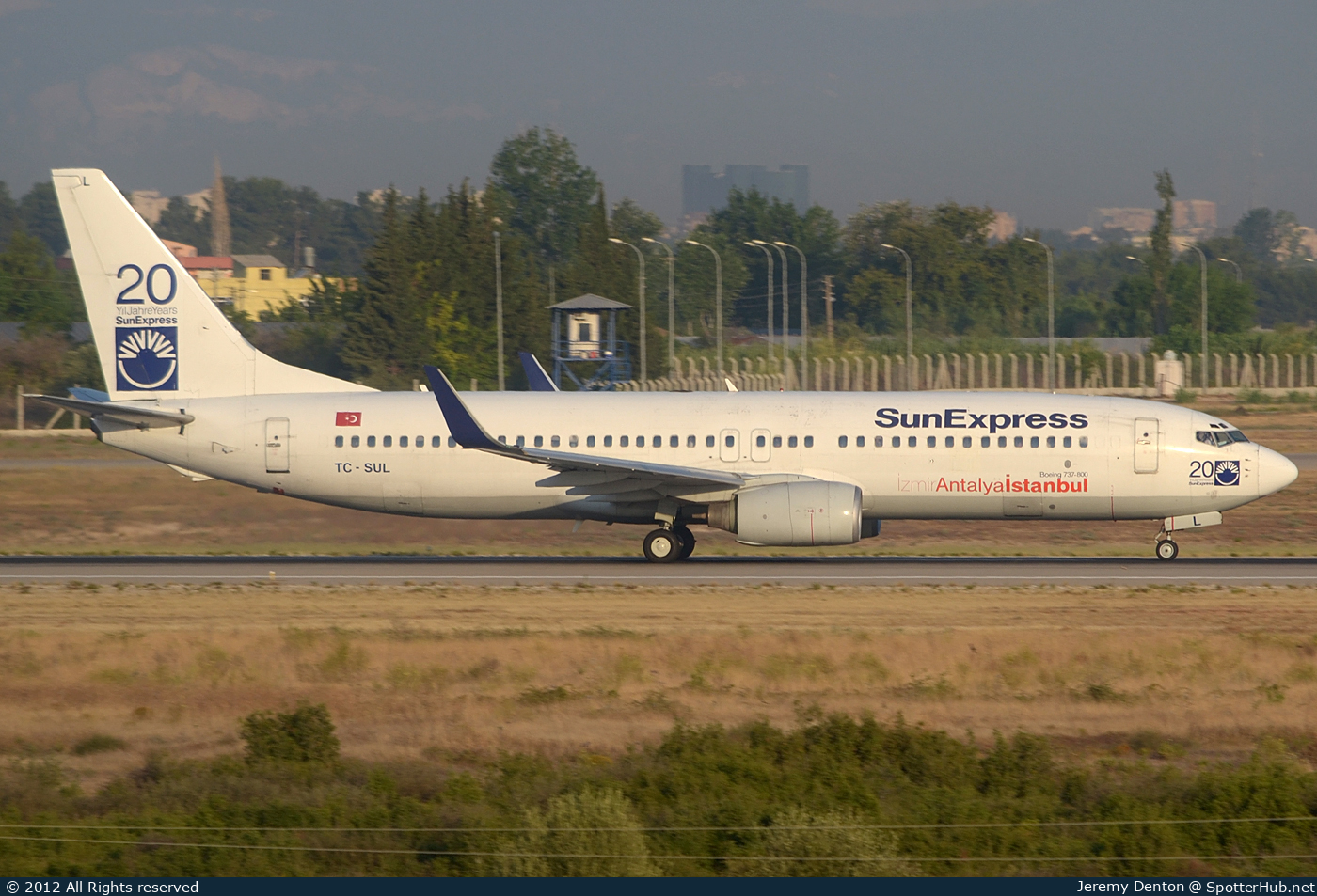Photo of TC-SUL - Boeing 737-85F operated by SunExpress