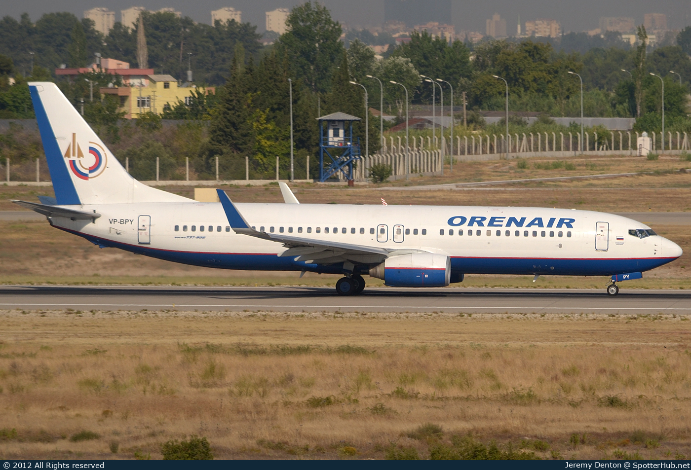 Photo of VP-BPY - Boeing 737-83N operated by Orenair