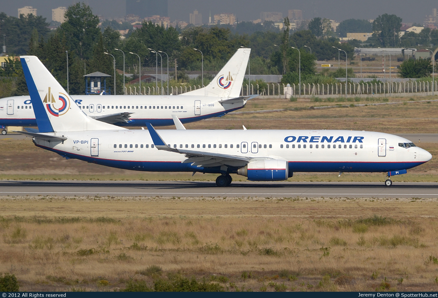 Photo of VP-BPI - Boeing 737-83N operated by Orenair