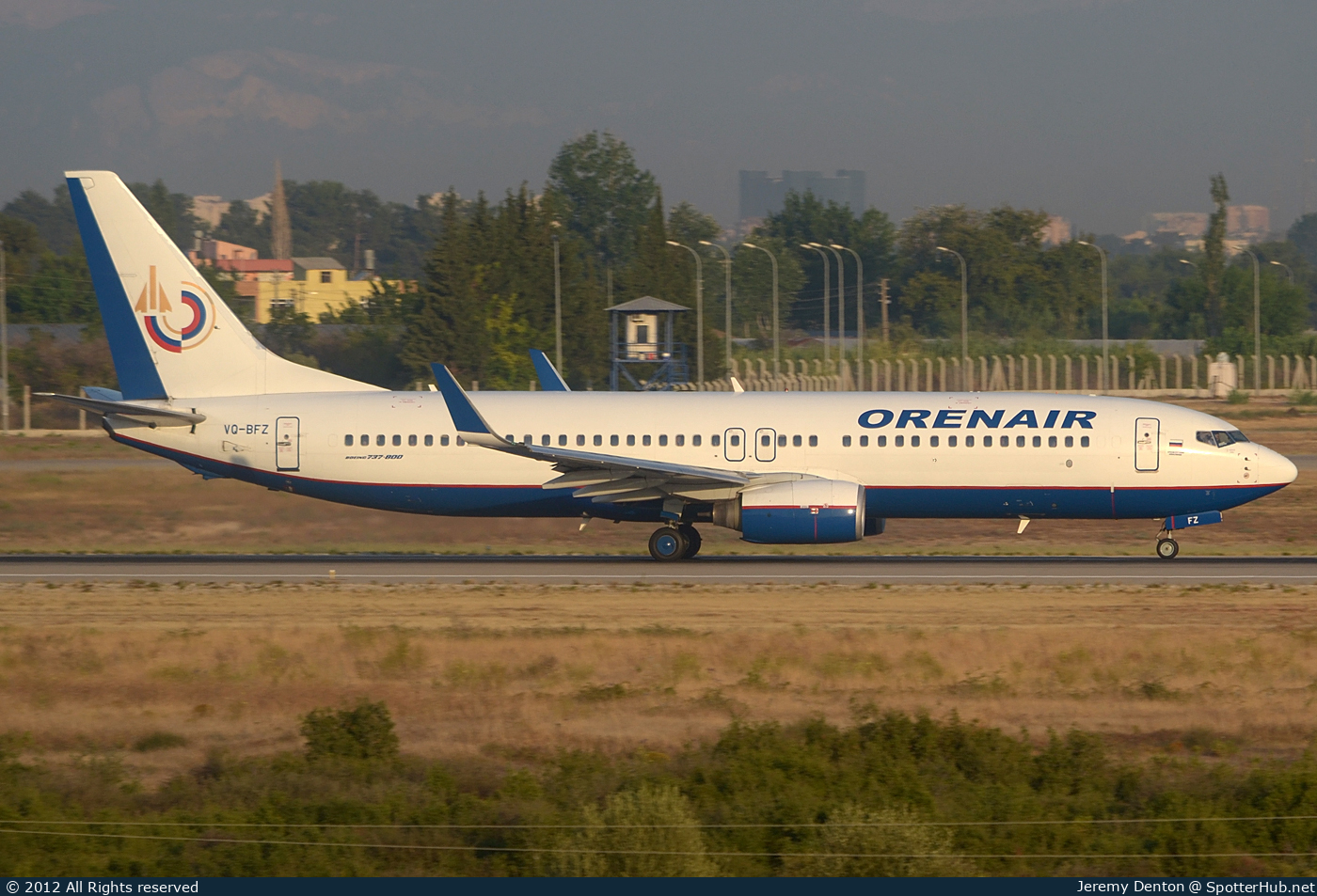 Photo of VQ-BFZ - Boeing 737-86N operated by Orenair