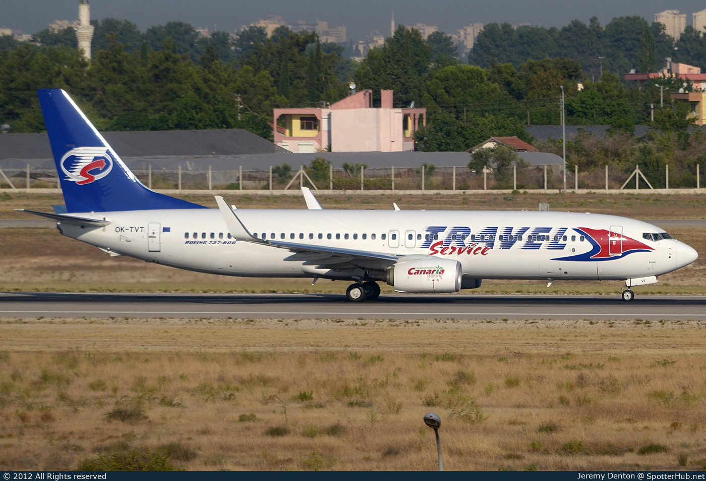 Photo of OK-TVT - Boeing 737-86N operated by Travel Service