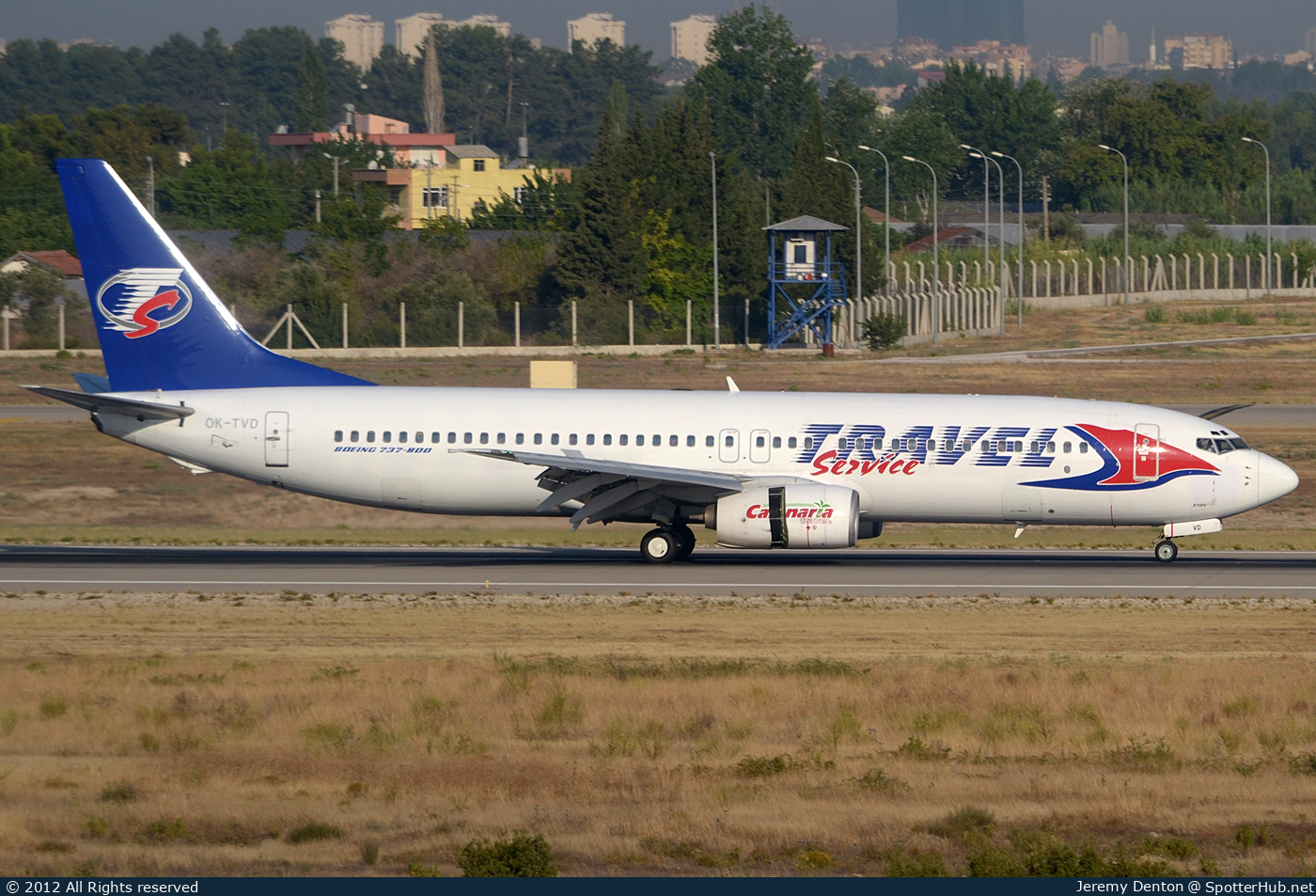 Photo of OK-TVD - Boeing 737-86N operated by Travel Service