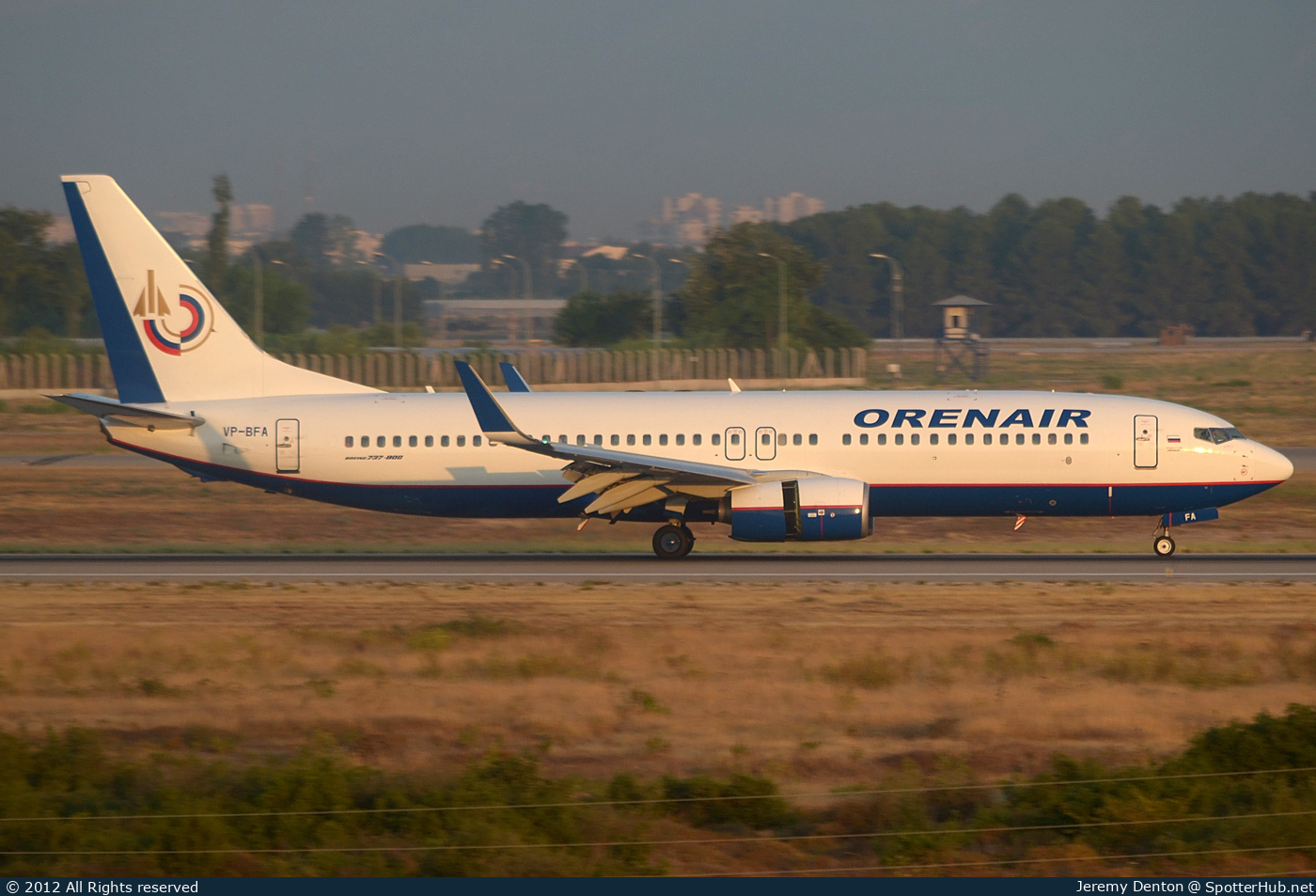 Photo of VP-BFA - Boeing 737-804 operated by Orenair