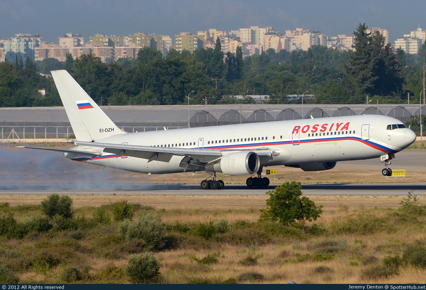 Photo of EI-DZH - Boeing 767-3Q8(ER) operated by Rossiya Airlines