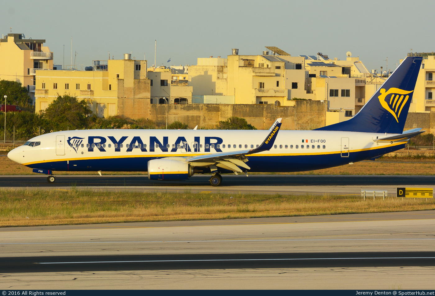Photo of EI-FOO - Boeing 737-8AS operated by Ryanair