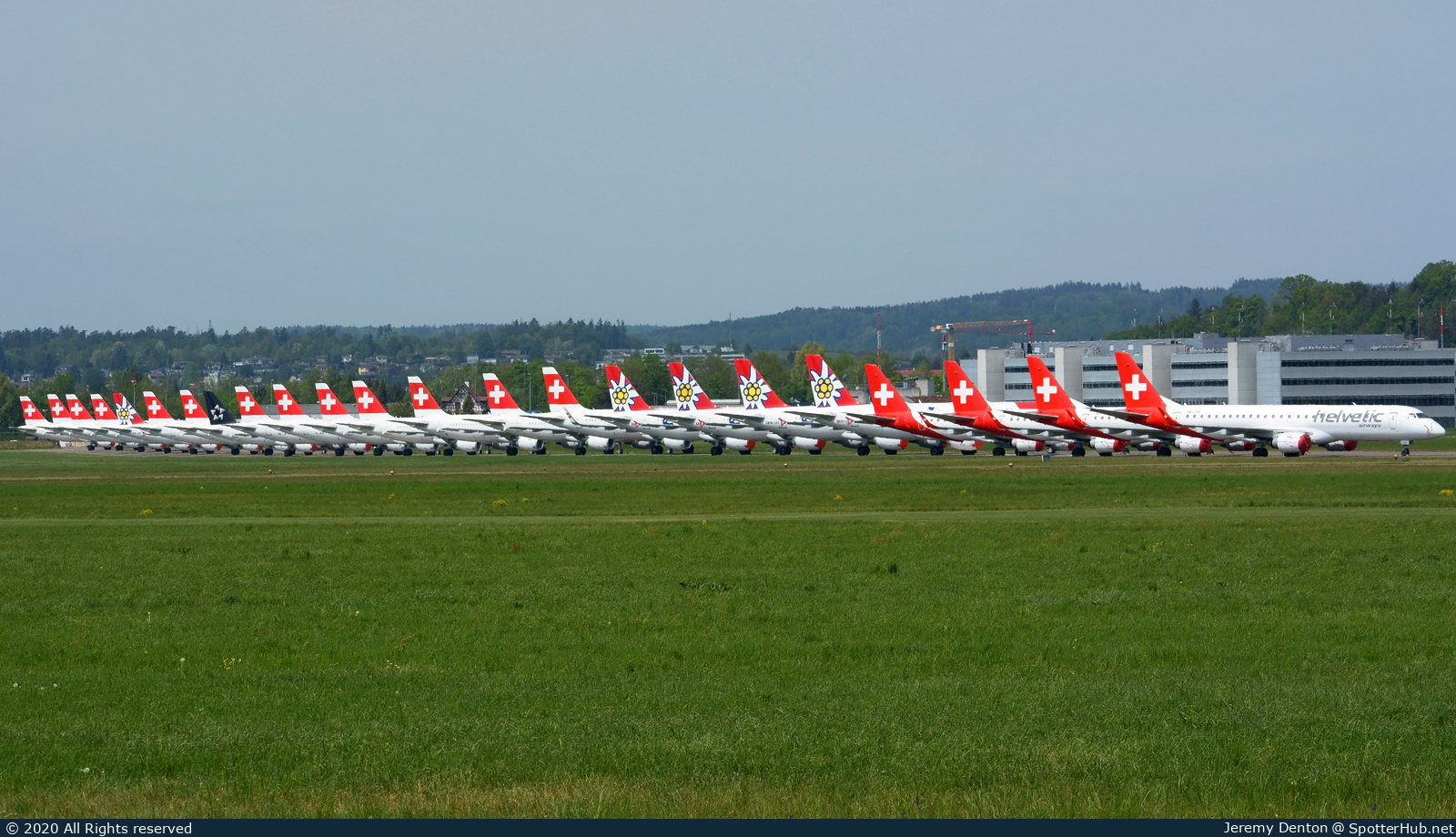 Photo of HB-JVP - Embraer ERJ-190LR operated by Helvetic Airways