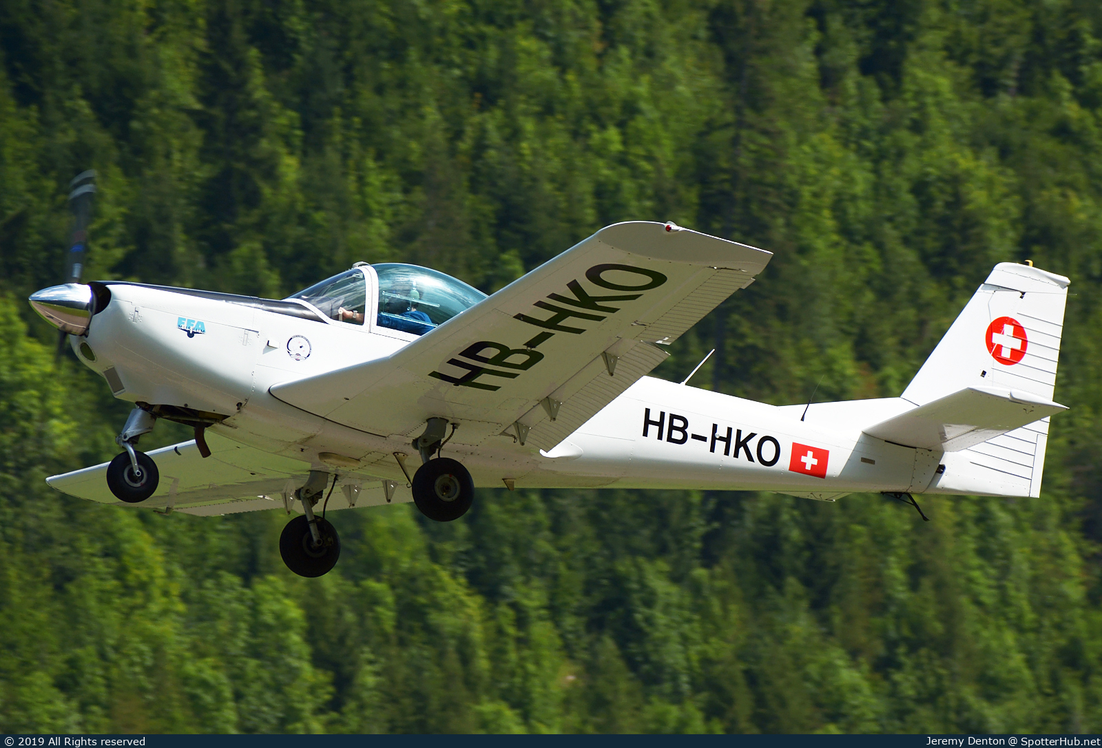 Photo of HB-HKO - FFA AS 202/18 A4 Bravo operated by Private