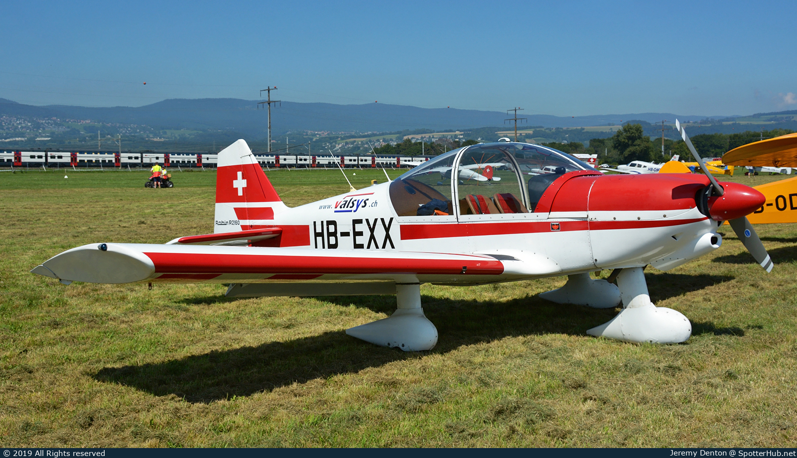 Photo of HB-EXX - Robin R2160 Alpha Sport operated by Aerobatic Association Val-de-Travers