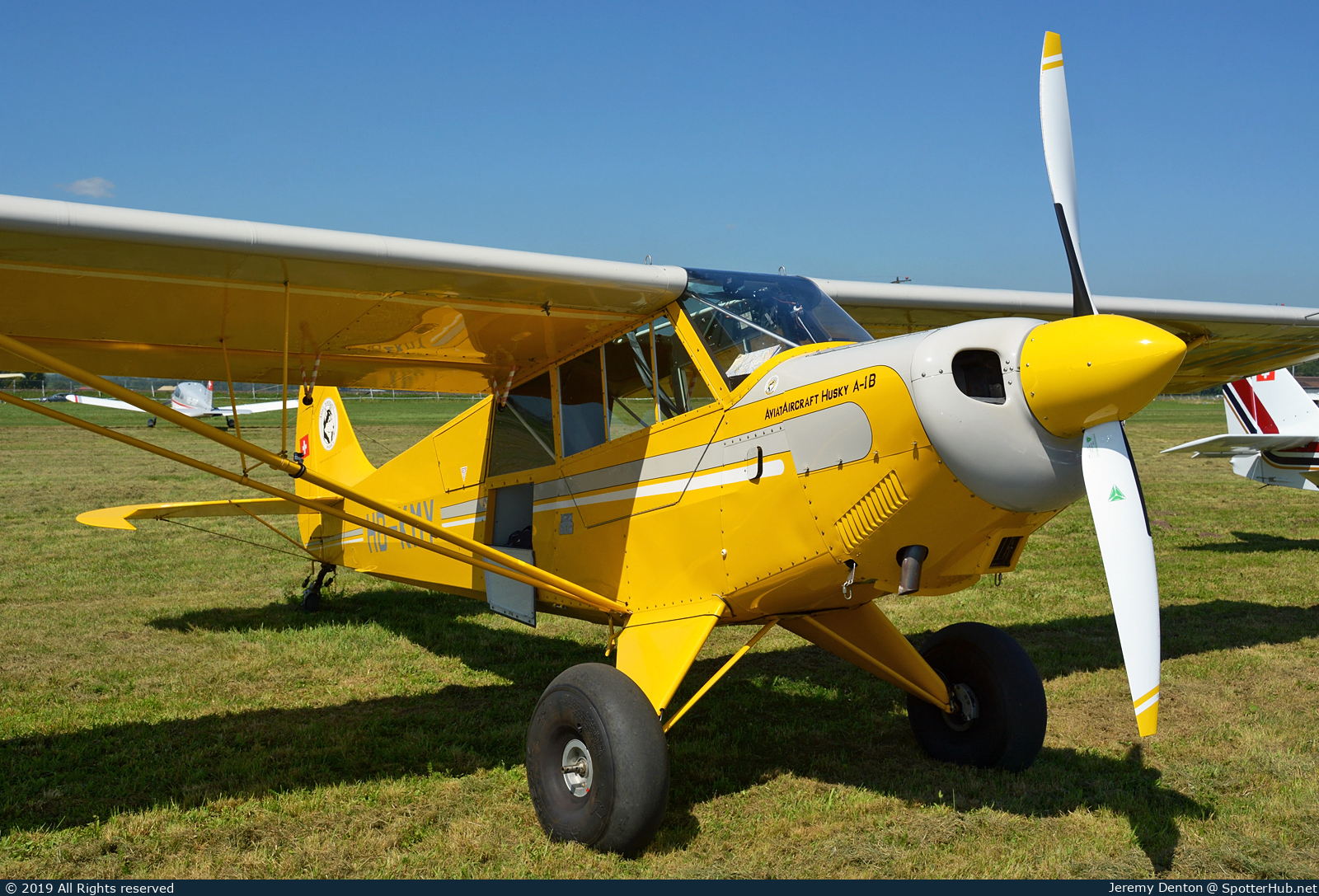Photo of HB-KMY - Aviat A-1B Husky operated by Segelfluggruppe Basel Fricktal