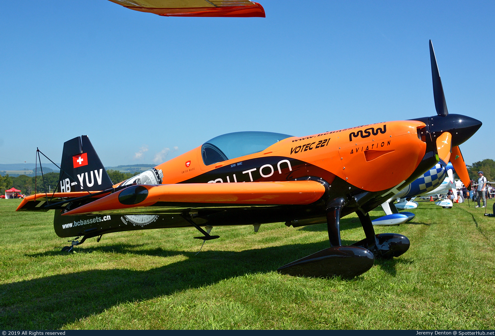 Photo of HB-YUV - MSW Votec 221 operated by AeroChocoBatics