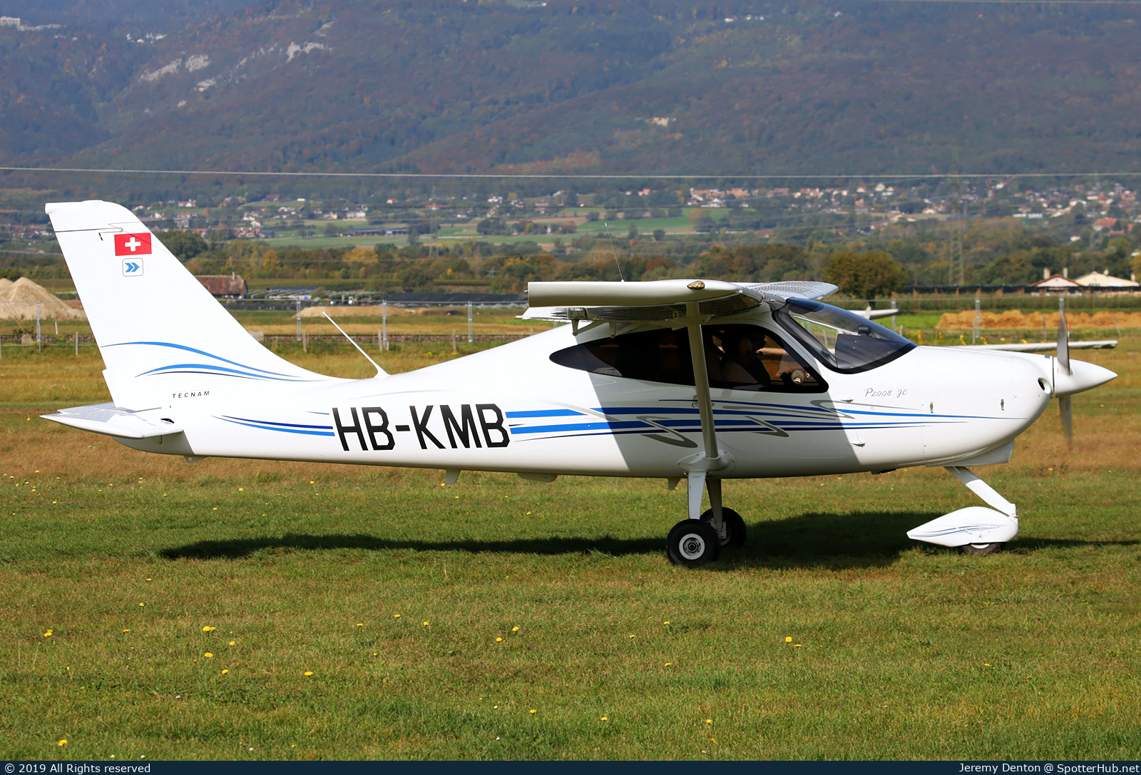 Photo of HB-KMB - Tecnam P2008JC operated by CASG Club Aéronautique Swissair Genève