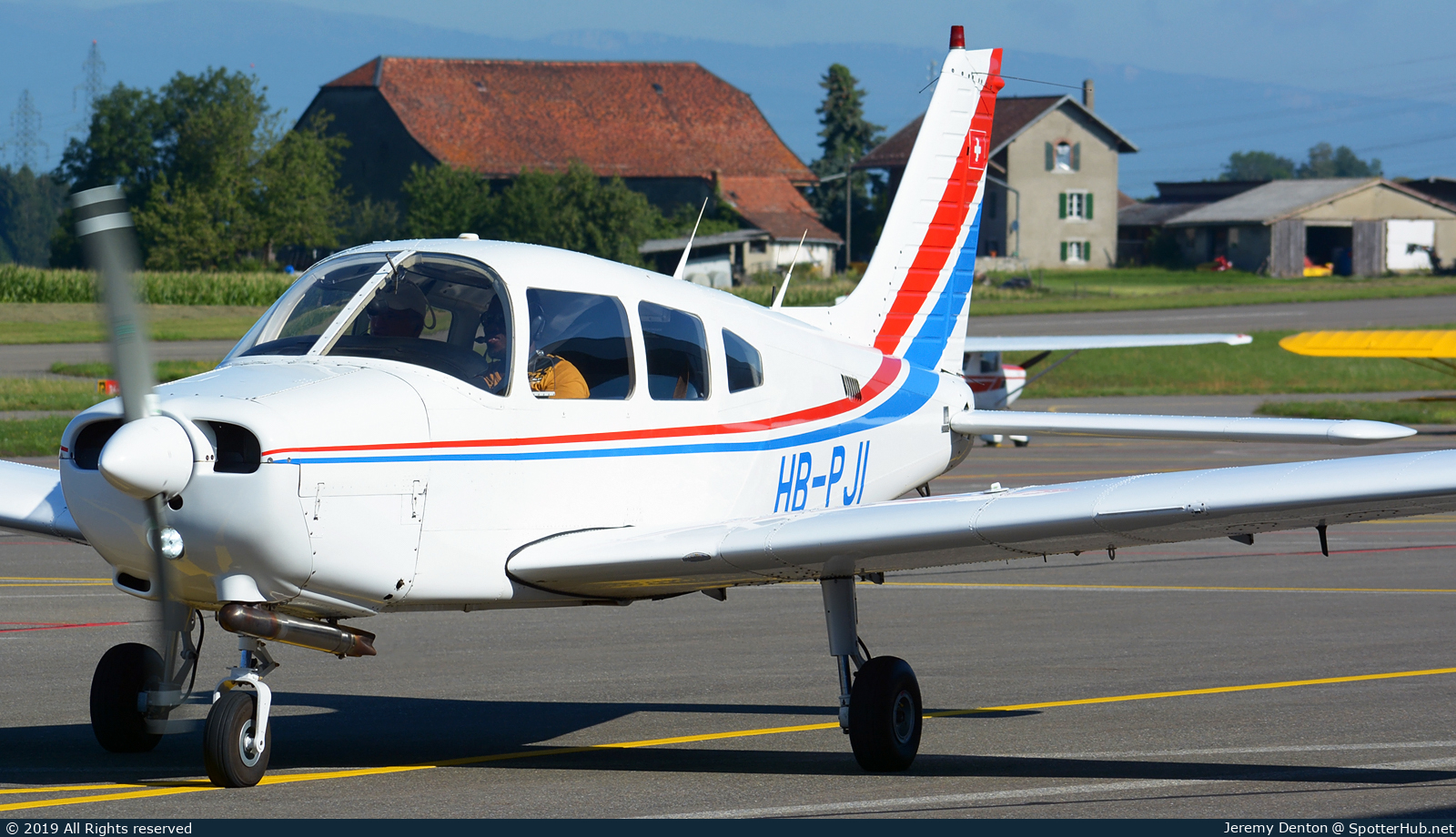 Photo of HB-PJI - Piper PA-28-161 Warrior II operated by Lausanne Aeroclub