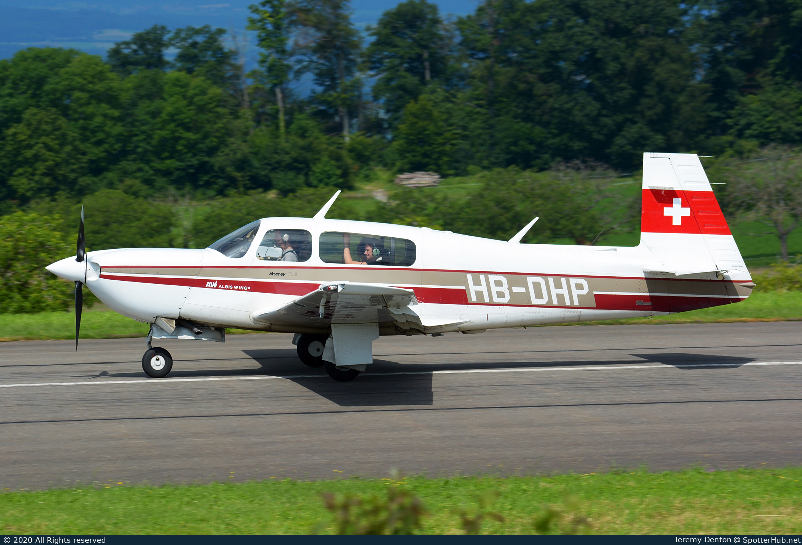 Photo of HB-DHP - Mooney M20M TLS operated by Albis Wings