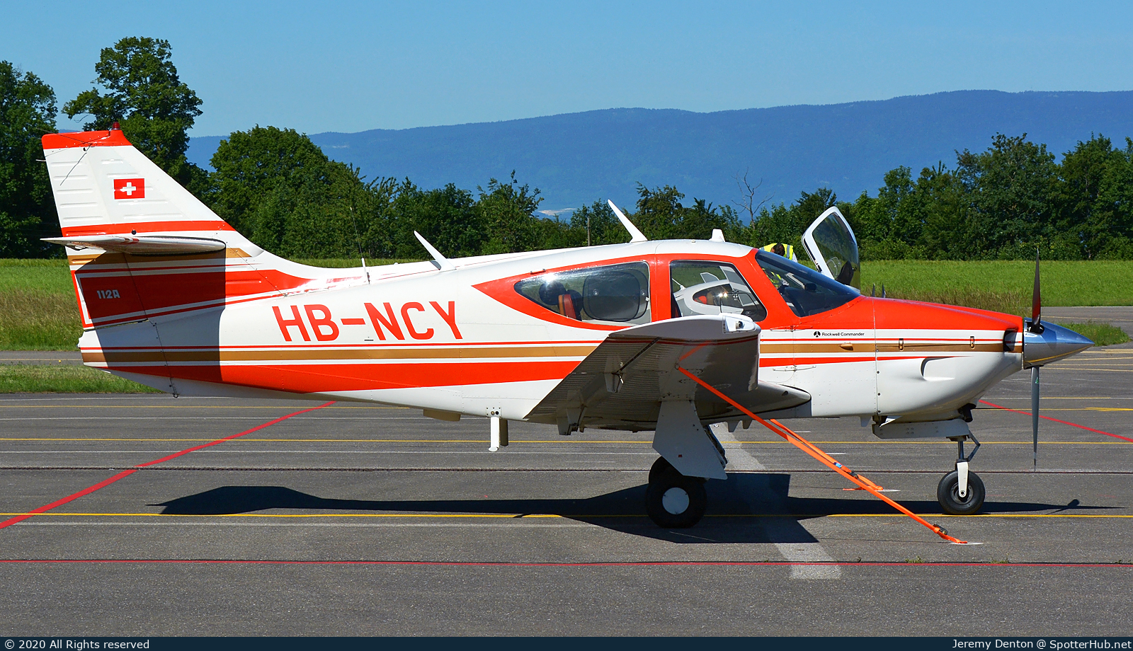 Photo of HB-NCY - Rockwell Commander 112A operated by Private