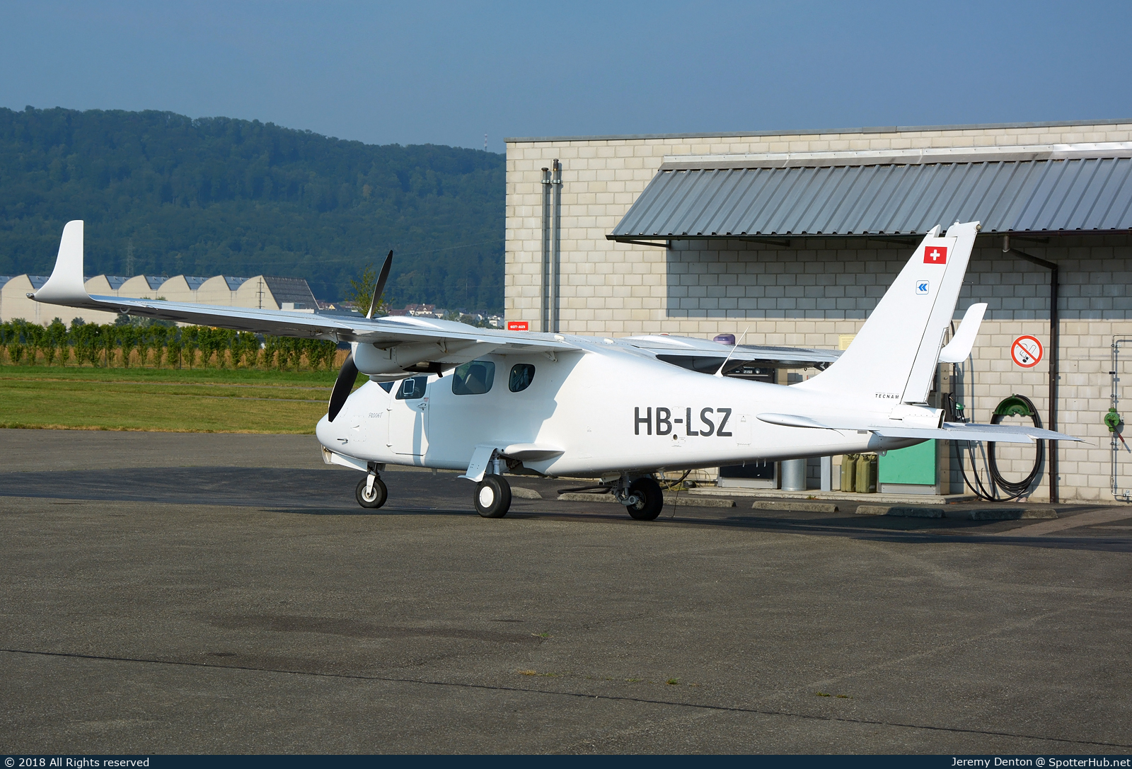 Photo of HB-LSZ - Tecnam P2006T operated by Private