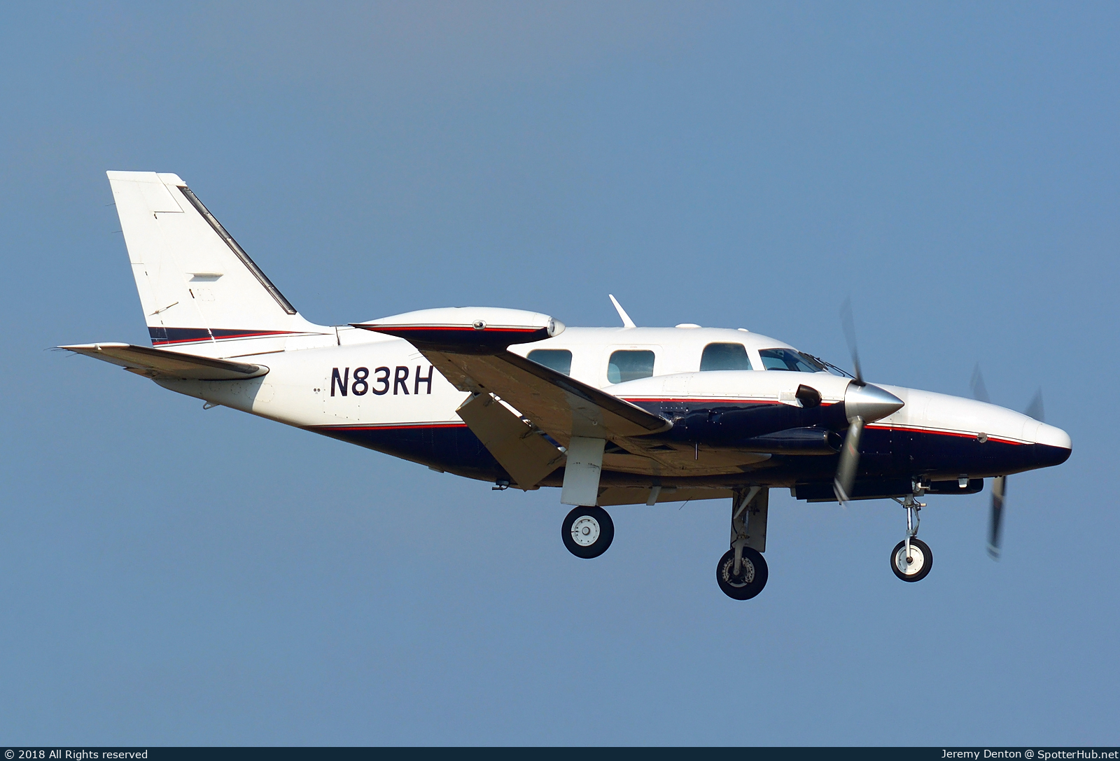 Photo of N83RH - Piper PA-31T Cheyenne II operated by Private