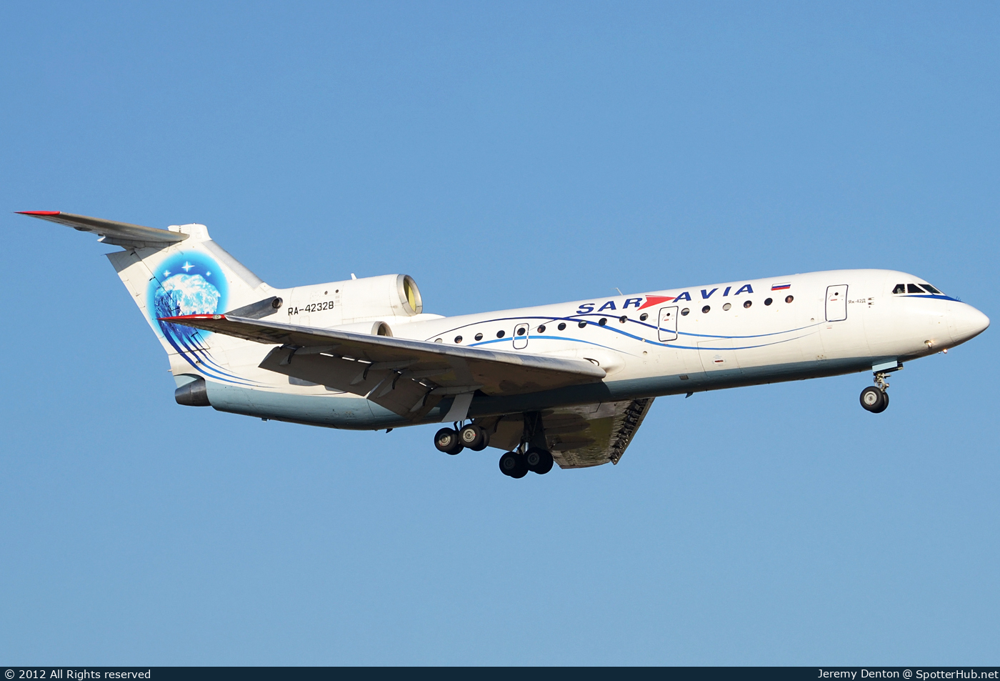 Photo of RA-42328 - Yakovlev Yak-42D operated by Saratov Airlines