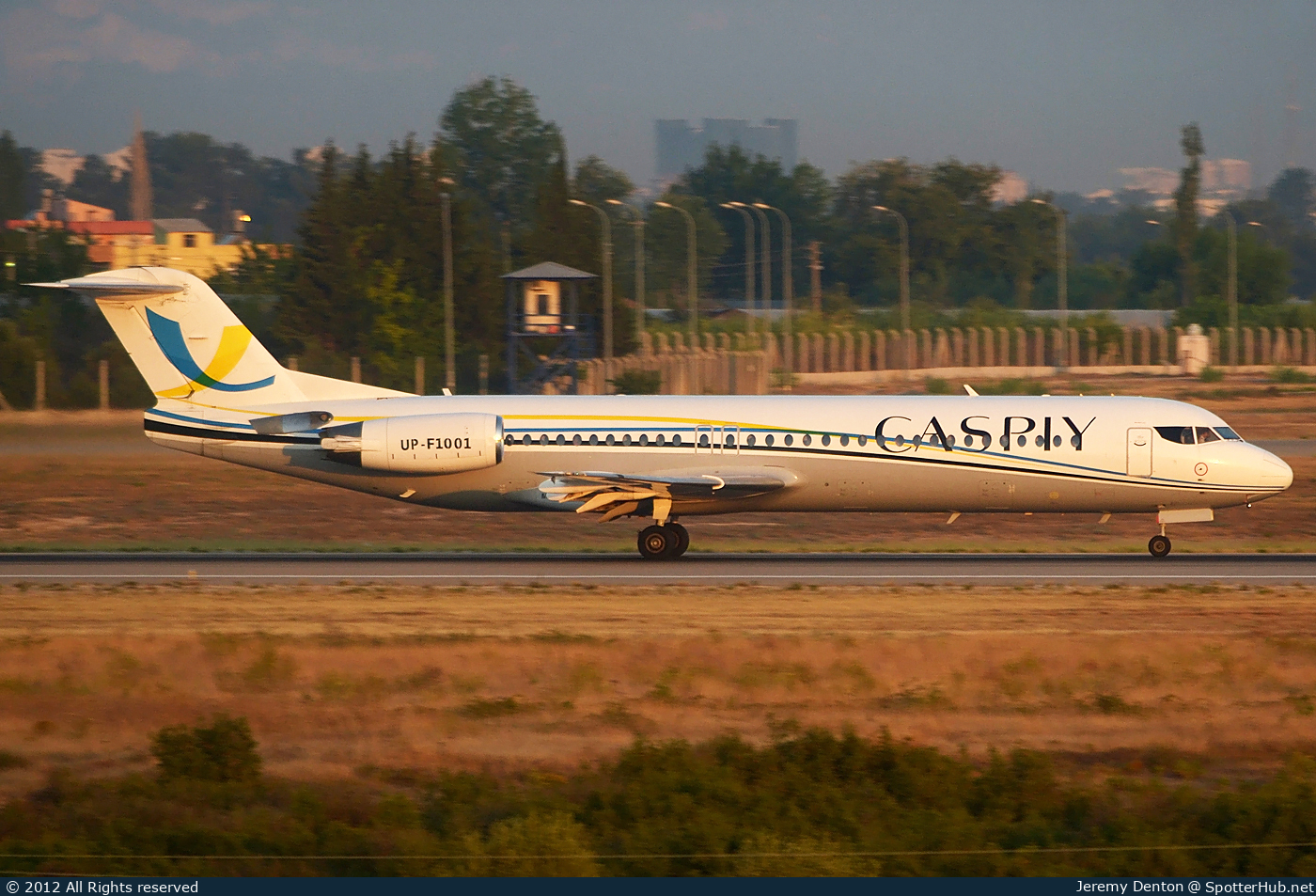 Photo of UP-F1001 - Fokker 100 operated by Caspiy