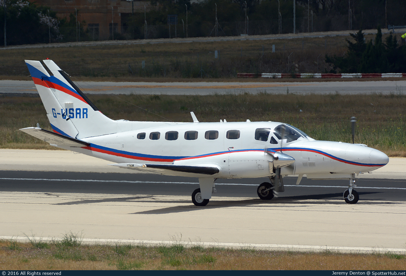 Photo of G-USAR - Cessna 441 Conquest II operated by Private
