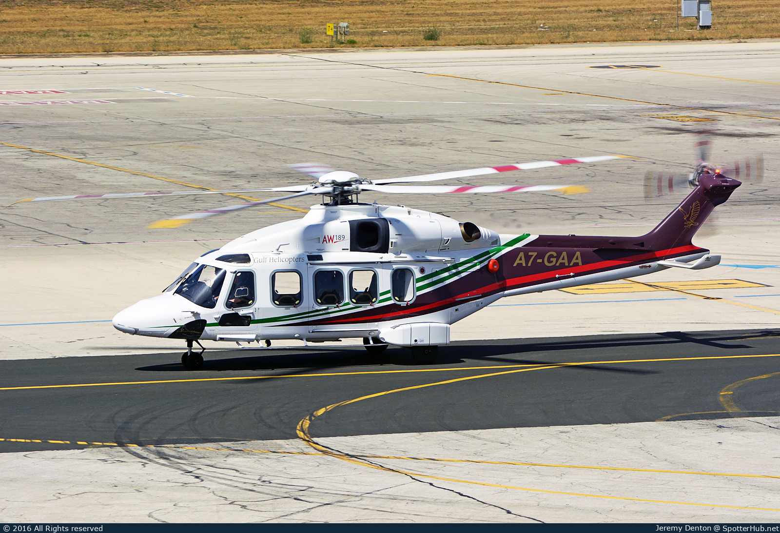 Photo of A7-GAA - Leonardo AW189 operated by Gulf Helicopters