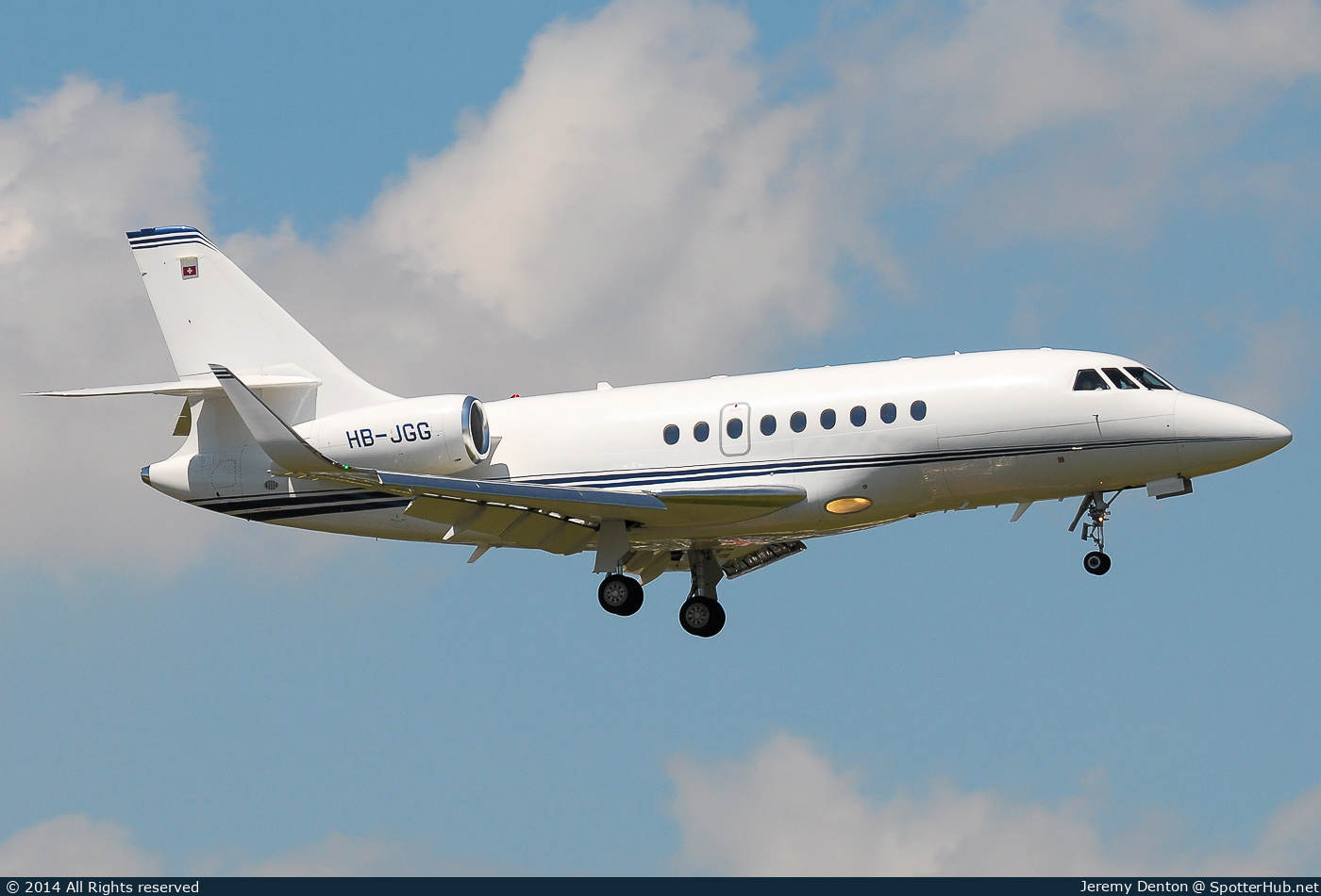 Photo of HB-JGG - Dassault Falcon 2000LX operated by MSC Aviation