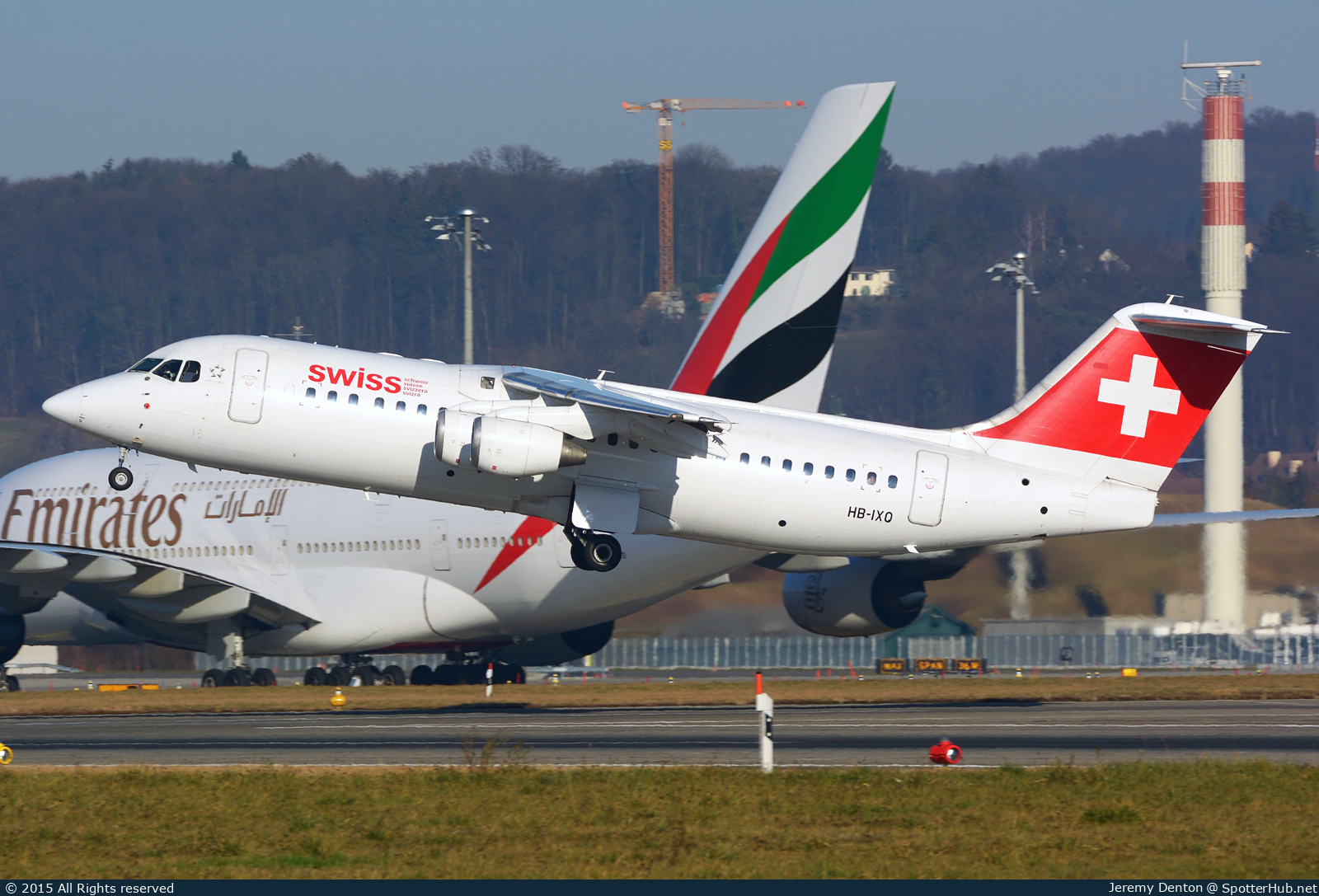 Photo of HB-IXQ - British Aerospace Avro RJ100 operated by Swiss International Air Lines
