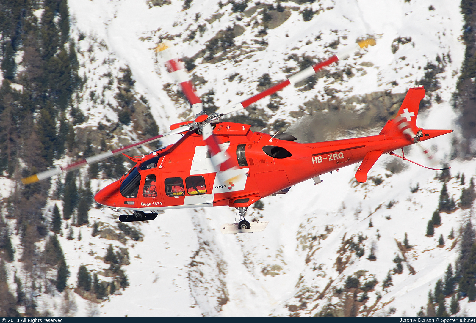 Photo of HB-ZRQ - AgustaWestland AW109SP Da Vinci operated by Rega Swiss Air-Rescue
