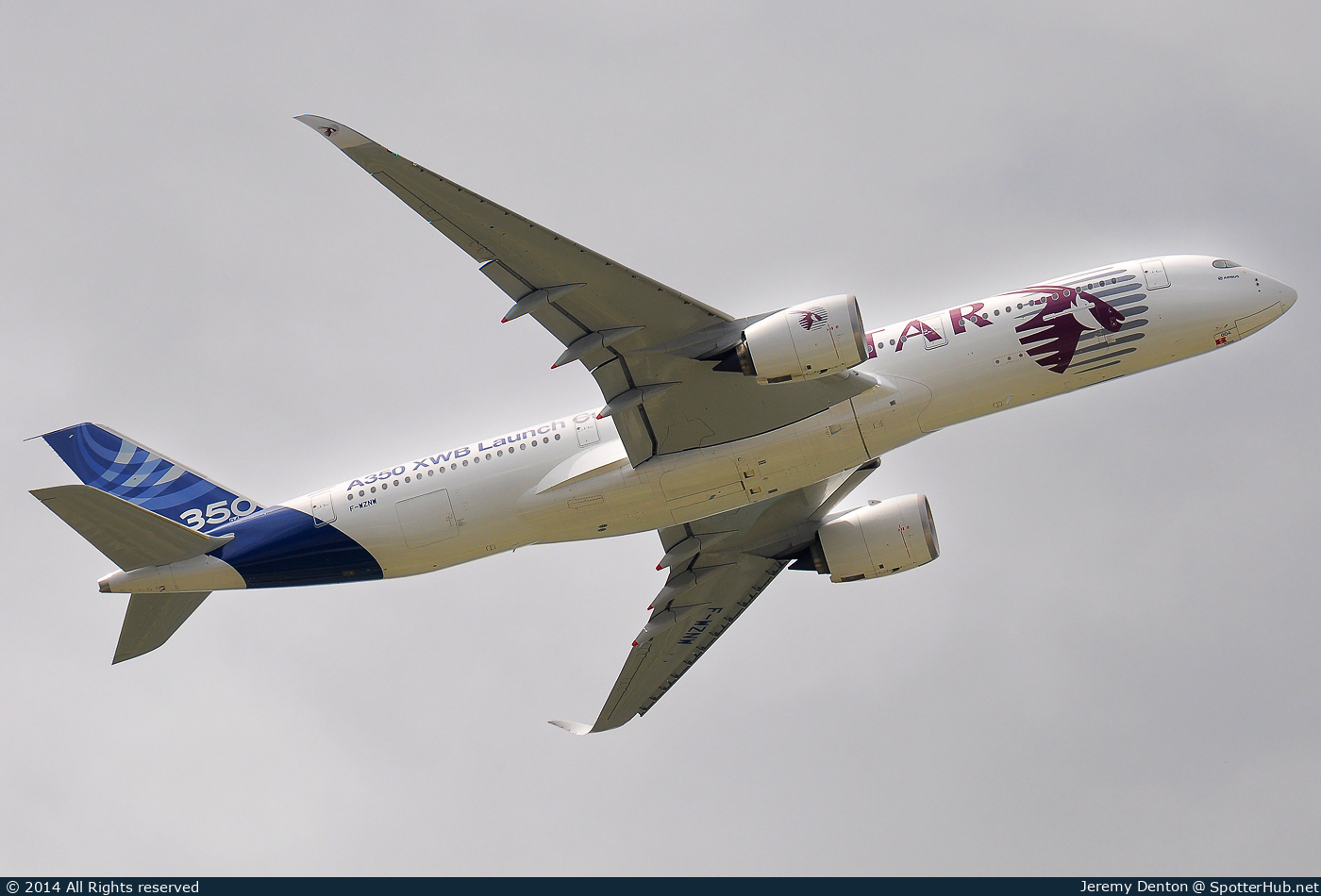 Photo of F-WZNW - Airbus A350-941 operated by Airbus Industrie
