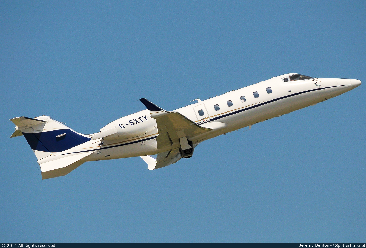 Photo of G-SXTY - Bombardier Learjet 60 operated by TAG Aviation UK