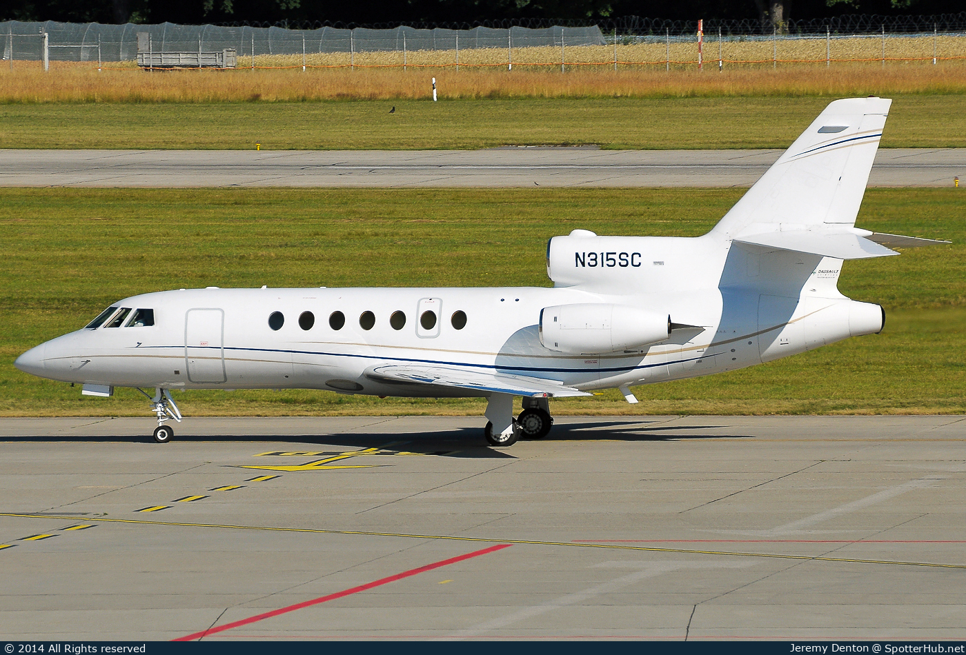 Photo of N315SC - Dassault Falcon 50 operated by International Skychase Corp.