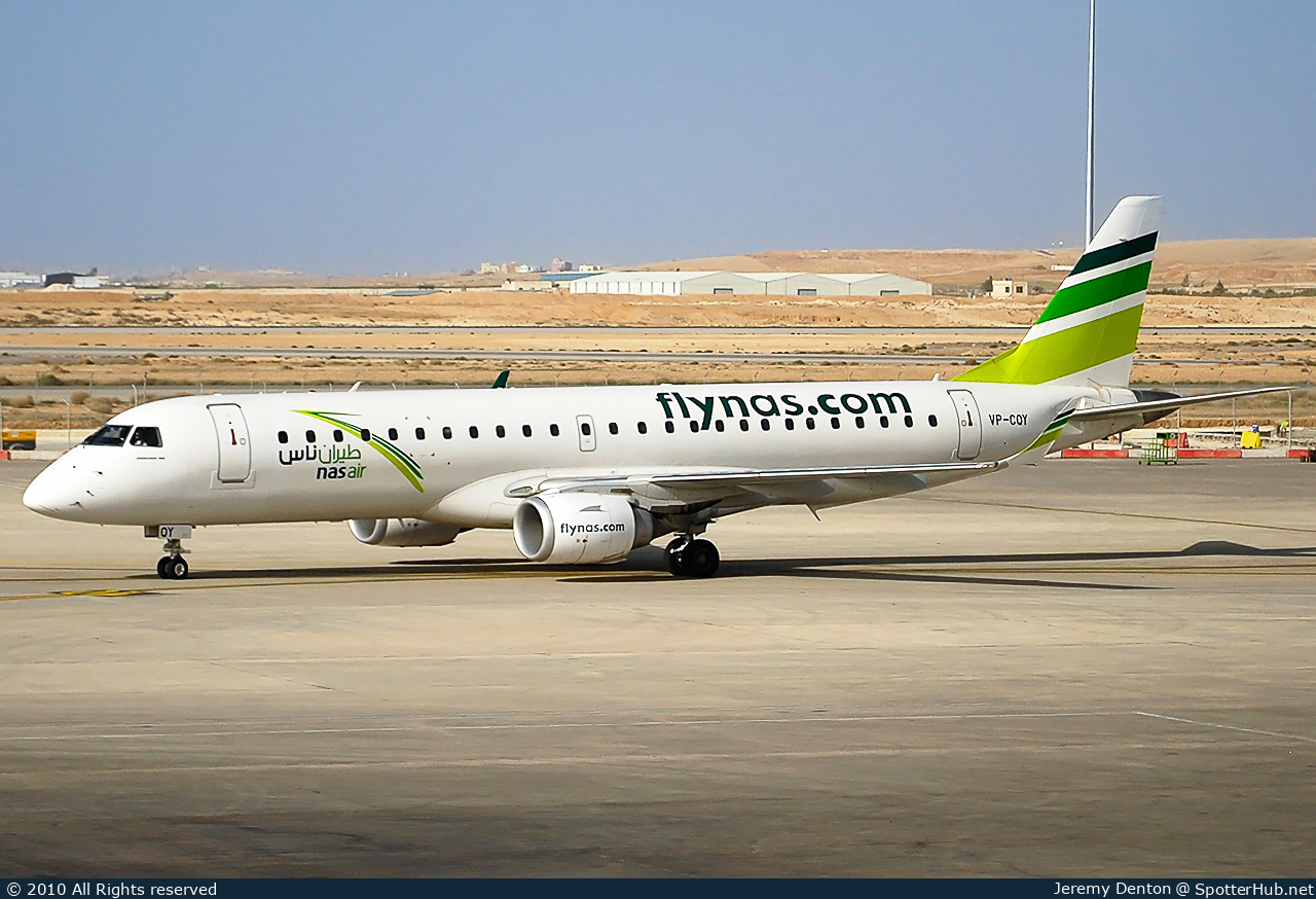 Photo of VP-CQY - Embraer ERJ-190LR operated by Nas Air