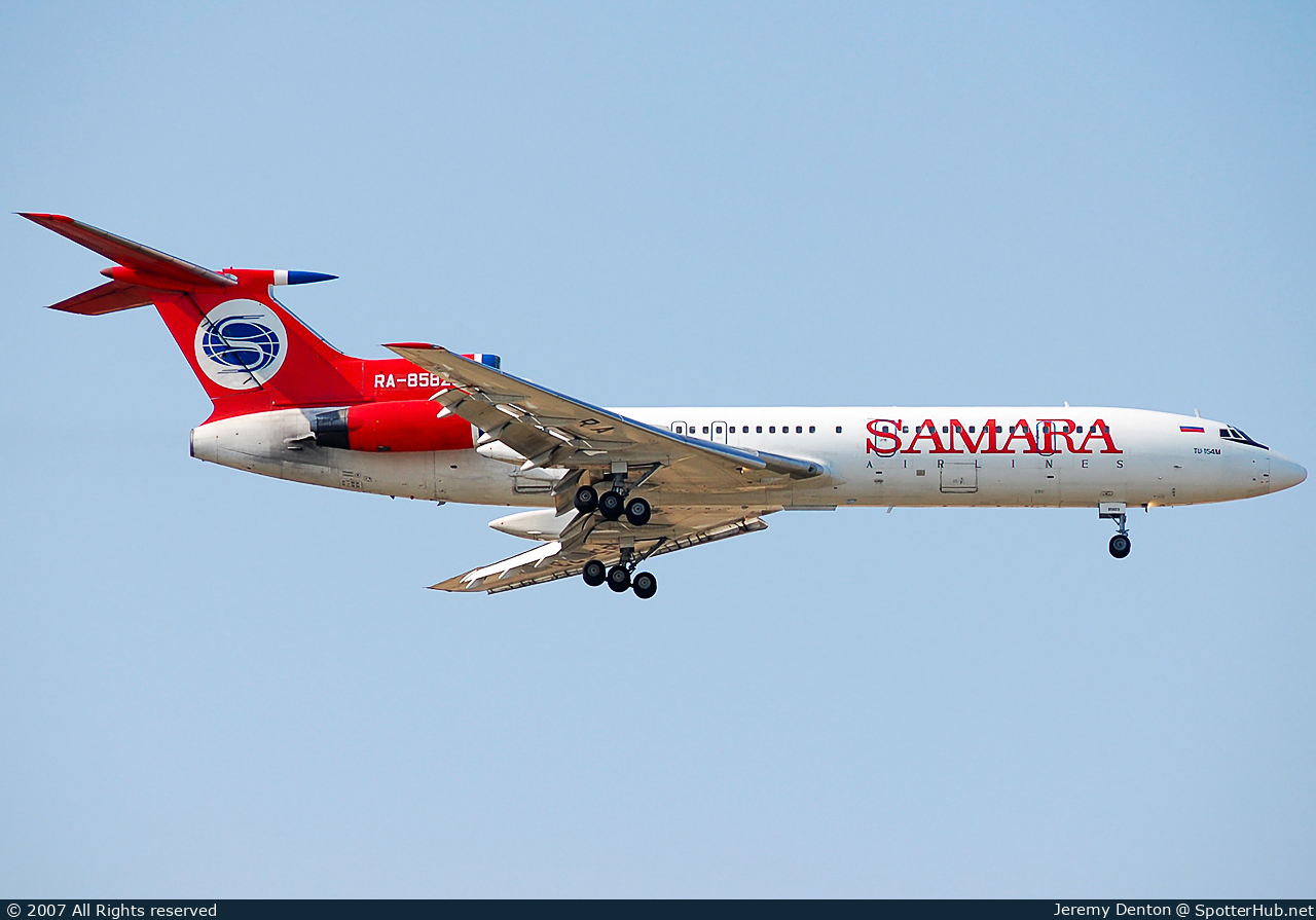 Photo of RA-85823 - Tupolev Tu-154M operated by Samara Airlines