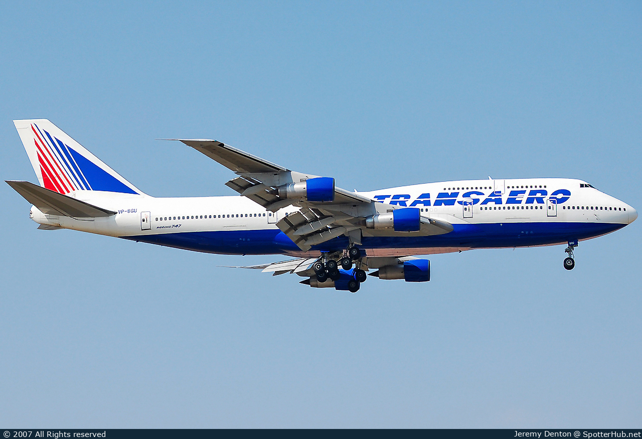 Photo of VP-BGU - Boeing 747-346 operated by Transaero