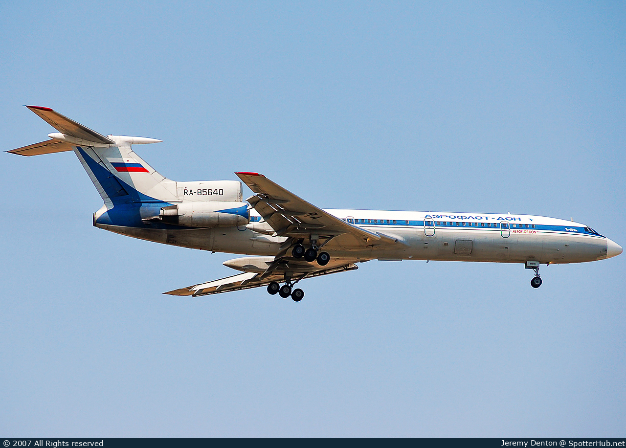 Photo of RA-85640 - Tupolev Tu-154M operated by Aeroflot-Don