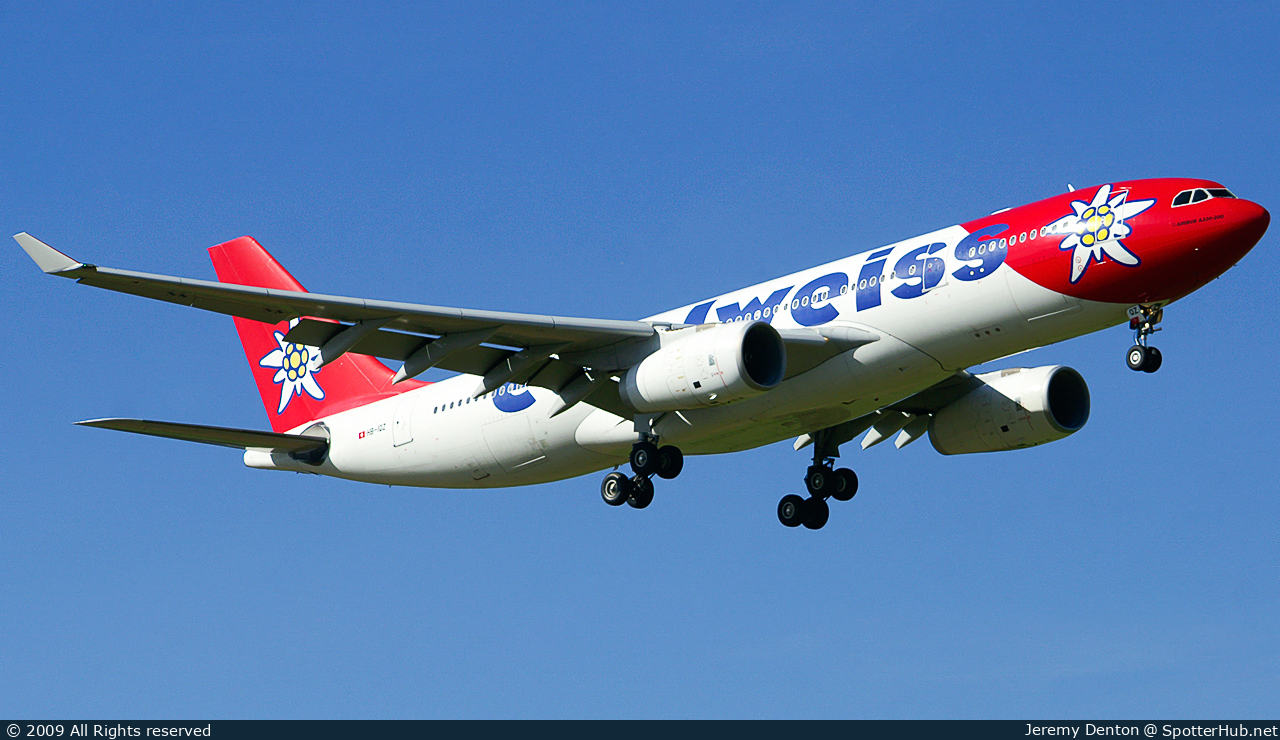Photo of HB-IQZ - Airbus A330-243 operated by Edelweiss Air